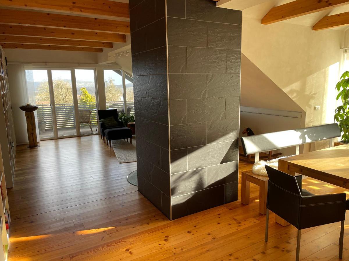 Ferienwohnung Nussbaum-Nest Hausen  Luaran gambar